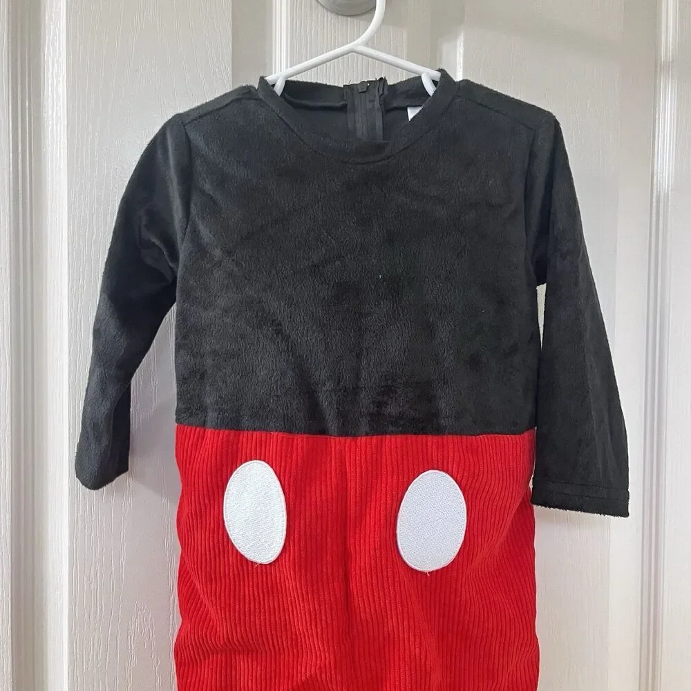 Spirit Disney Mickey Mouse & Friends Halloween Costume Jumpsuit SZ 12-18 Months - Picture 2 of 12